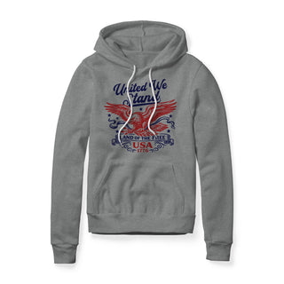 United We Stand Eagle Hoodie - Red | Ballistic Republic™