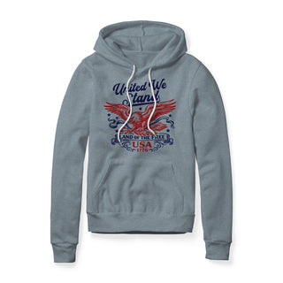 United We Stand Eagle Hoodie - Red | Ballistic Republic™
