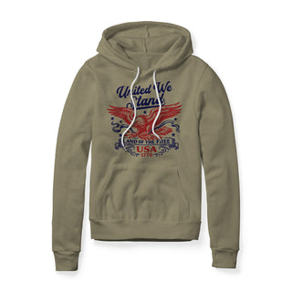 United We Stand Eagle Hoodie - Red | Ballistic Republic™