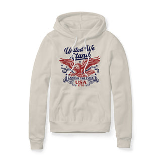 United We Stand Eagle Hoodie - Red | Ballistic Republic™