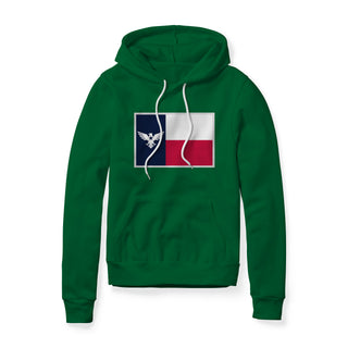 Texas Flag Eagle Fleece Hoodie