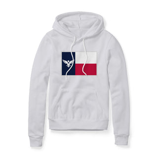 Texas Flag Eagle Fleece Hoodie