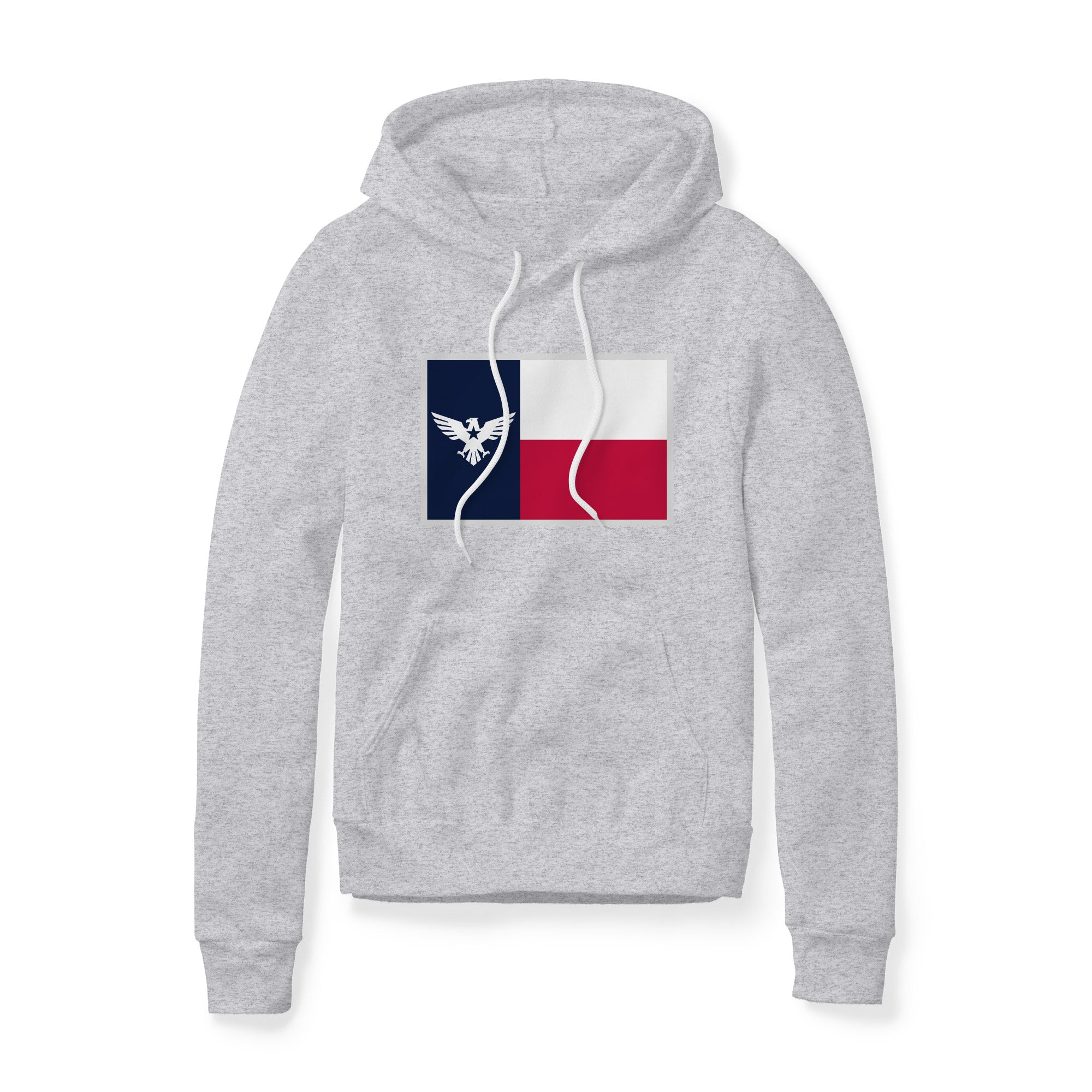 Texas Flag Eagle Fleece Hoodie