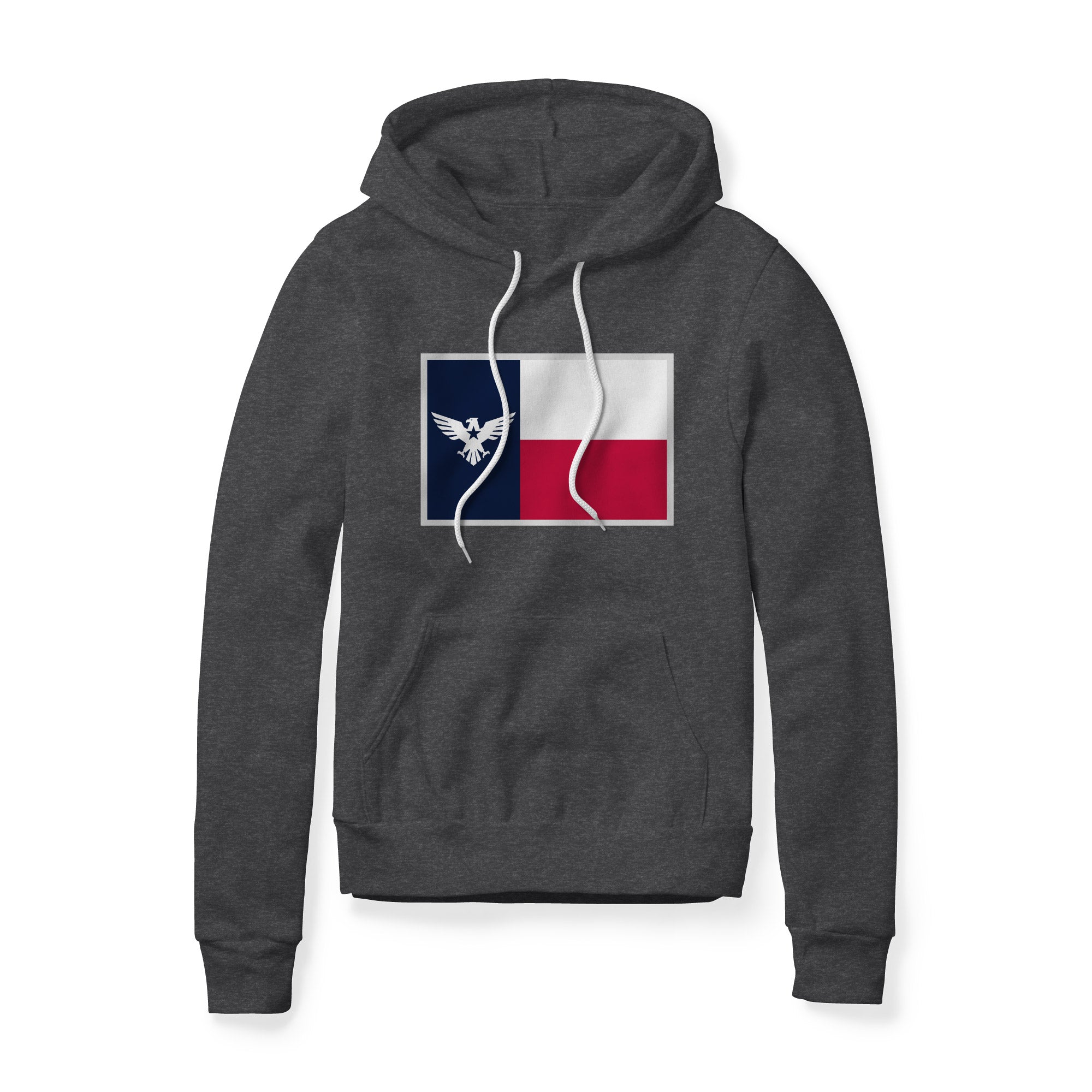 Texas Flag Eagle Fleece Hoodie