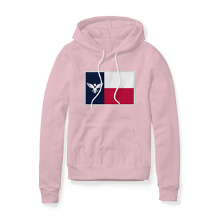 Texas Flag Eagle Fleece Hoodie