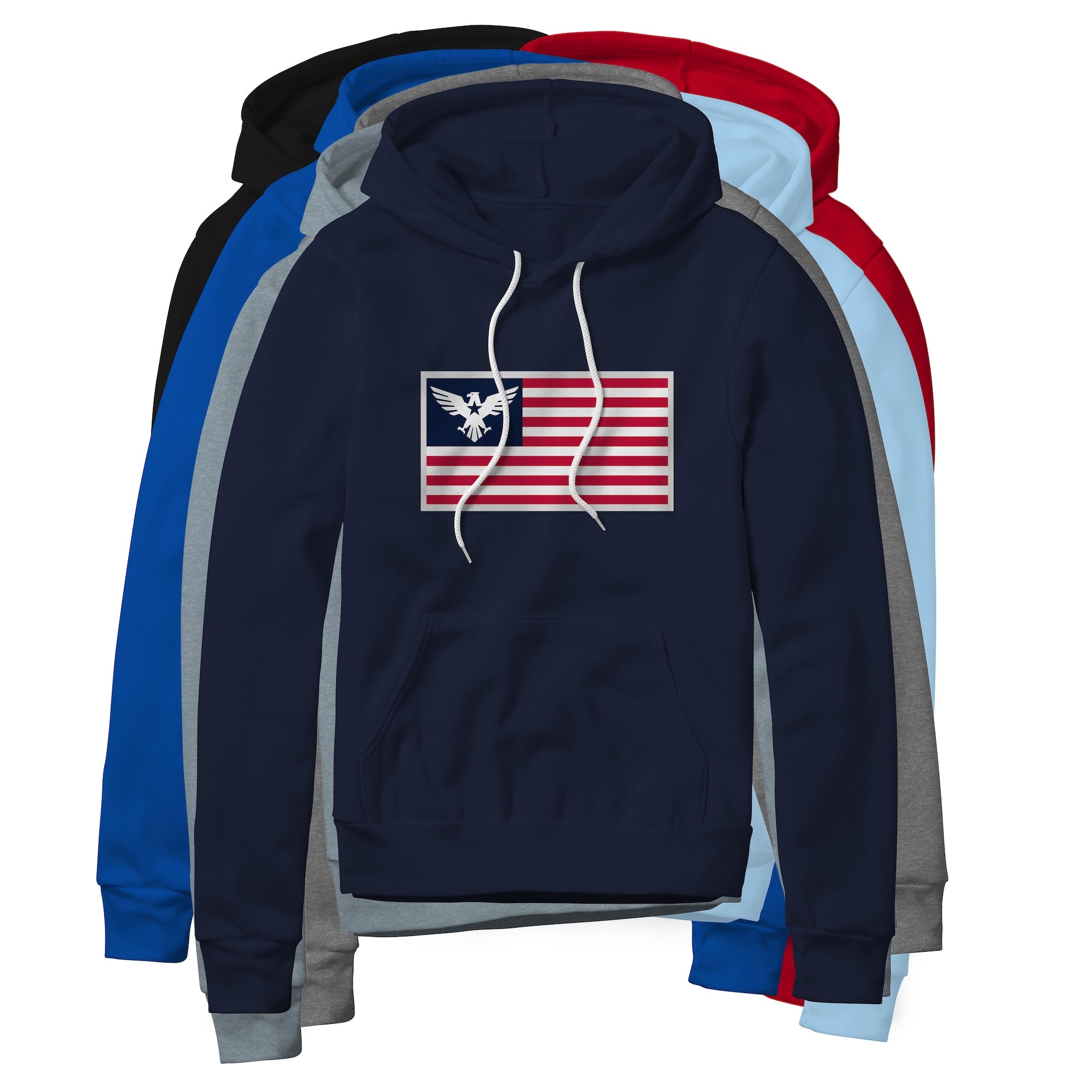 USA Flag Eagle Hoodie | Ballistic Republic™