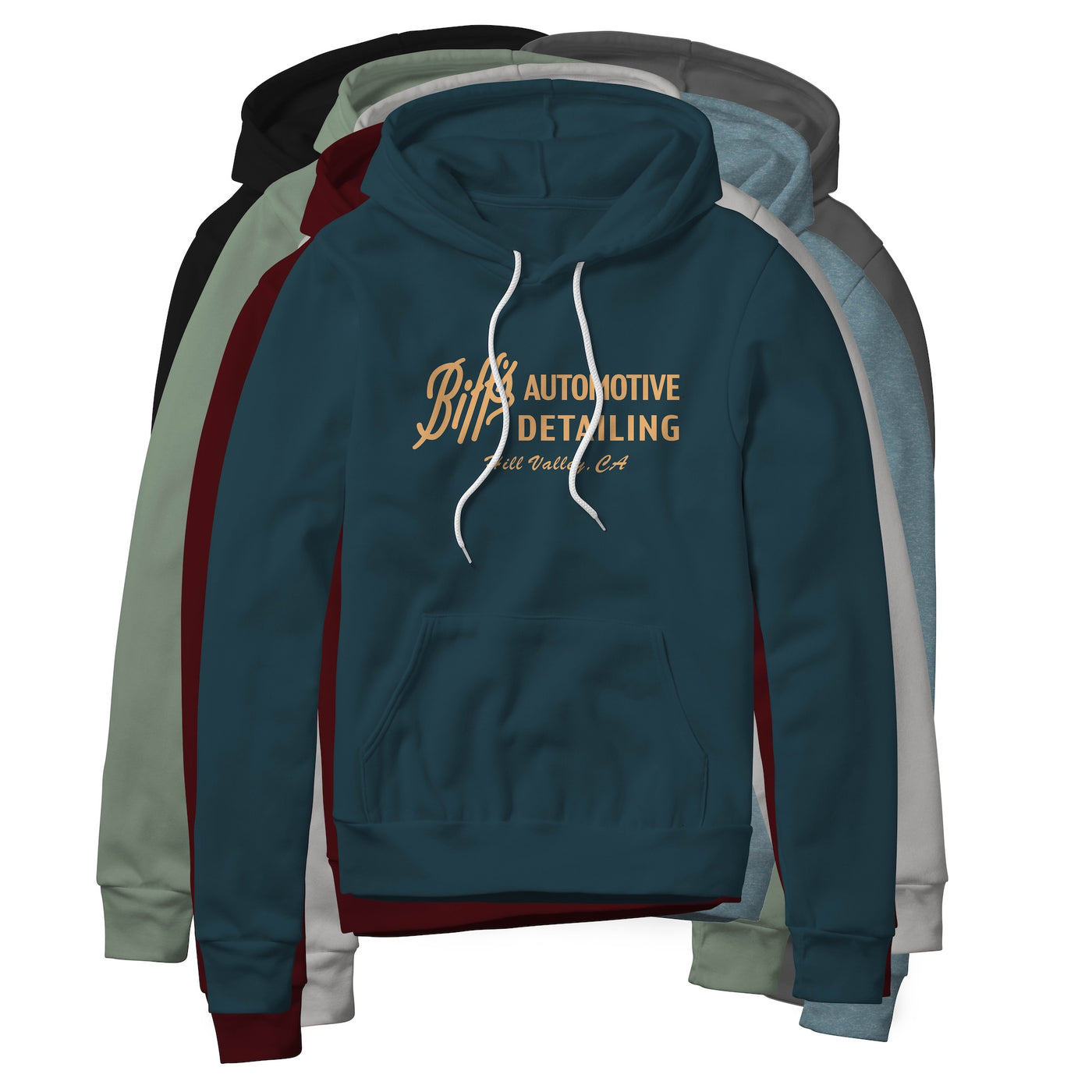 Biff's Automotive Detailing Fleece Hoodie