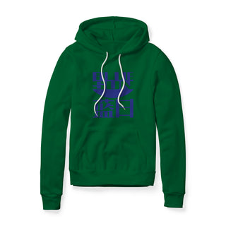 Blue Sun Fleece Hoodie