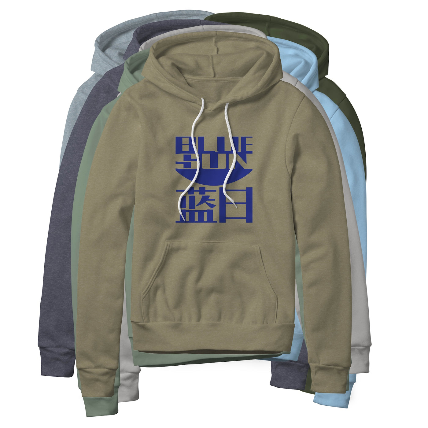 Blue Sun Fleece Hoodie
