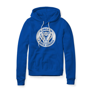 Globo Gym Purple Cobras Fleece Hoodie - White