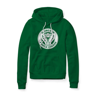 Globo Gym Purple Cobras Fleece Hoodie - White