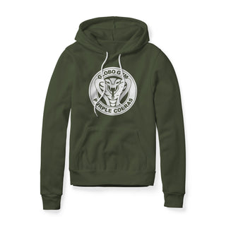 Globo Gym Purple Cobras Fleece Hoodie - White