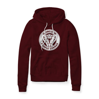 Globo Gym Purple Cobras Fleece Hoodie - White