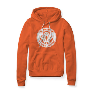Globo Gym Purple Cobras Fleece Hoodie - White