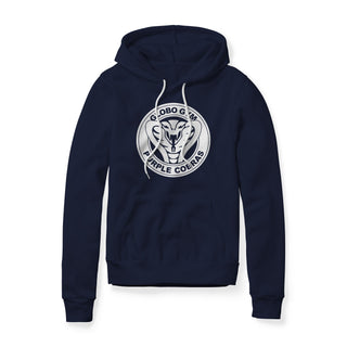 Globo Gym Purple Cobras Fleece Hoodie - White