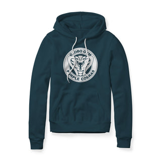Globo Gym Purple Cobras Fleece Hoodie - White