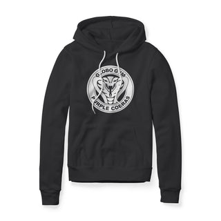 Globo Gym Purple Cobras Fleece Hoodie - White