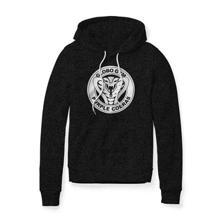 Globo Gym Purple Cobras Fleece Hoodie - White