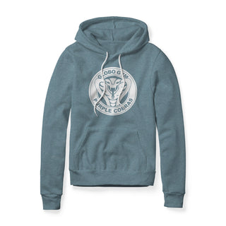 Globo Gym Purple Cobras Fleece Hoodie - White