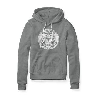 Globo Gym Purple Cobras Fleece Hoodie - White