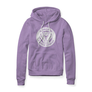 Globo Gym Purple Cobras Fleece Hoodie - White