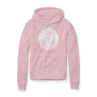 Globo Gym Purple Cobras Fleece Hoodie - White