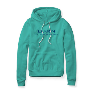 Lumon United In Severance Fleece Hoodie - Blue