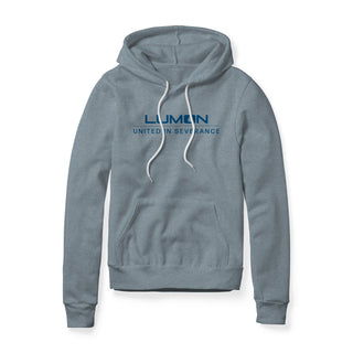 Lumon United In Severance Fleece Hoodie - Blue