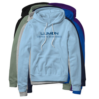 Lumon United In Severance Fleece Hoodie - Blue