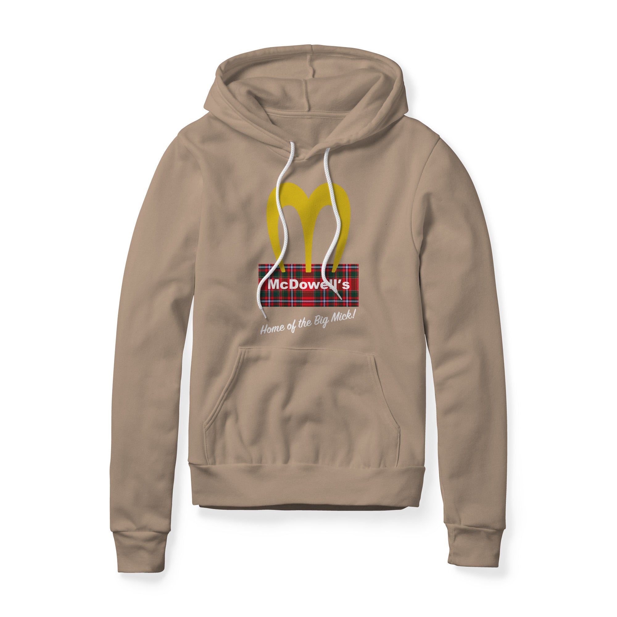 McDowell's Fleece Hoodie - Plaid