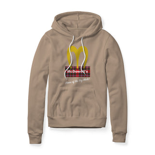 McDowell's Fleece Hoodie - Plaid
