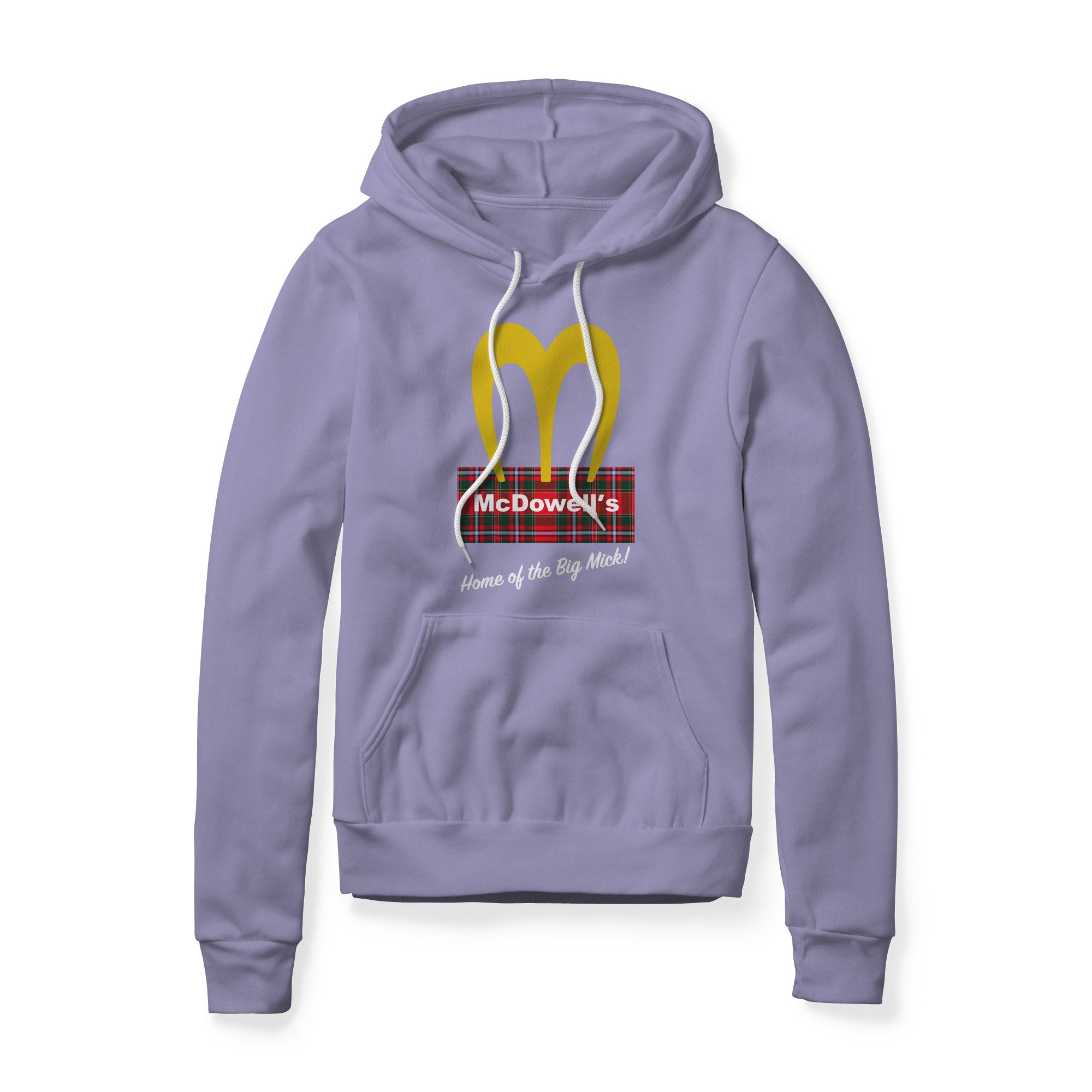 McDowell's Fleece Hoodie - Plaid