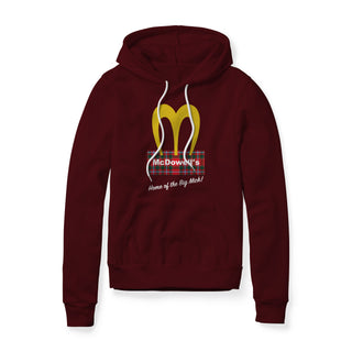 McDowell's Fleece Hoodie - Plaid