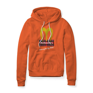 McDowell's Fleece Hoodie - Plaid