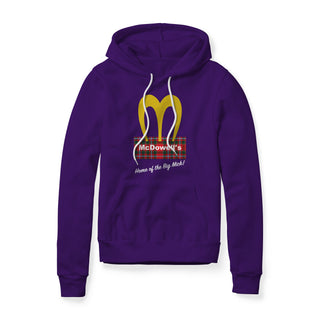 McDowell's Fleece Hoodie - Plaid