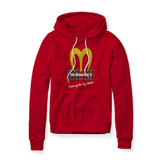 McDowell's Fleece Hoodie - Plaid