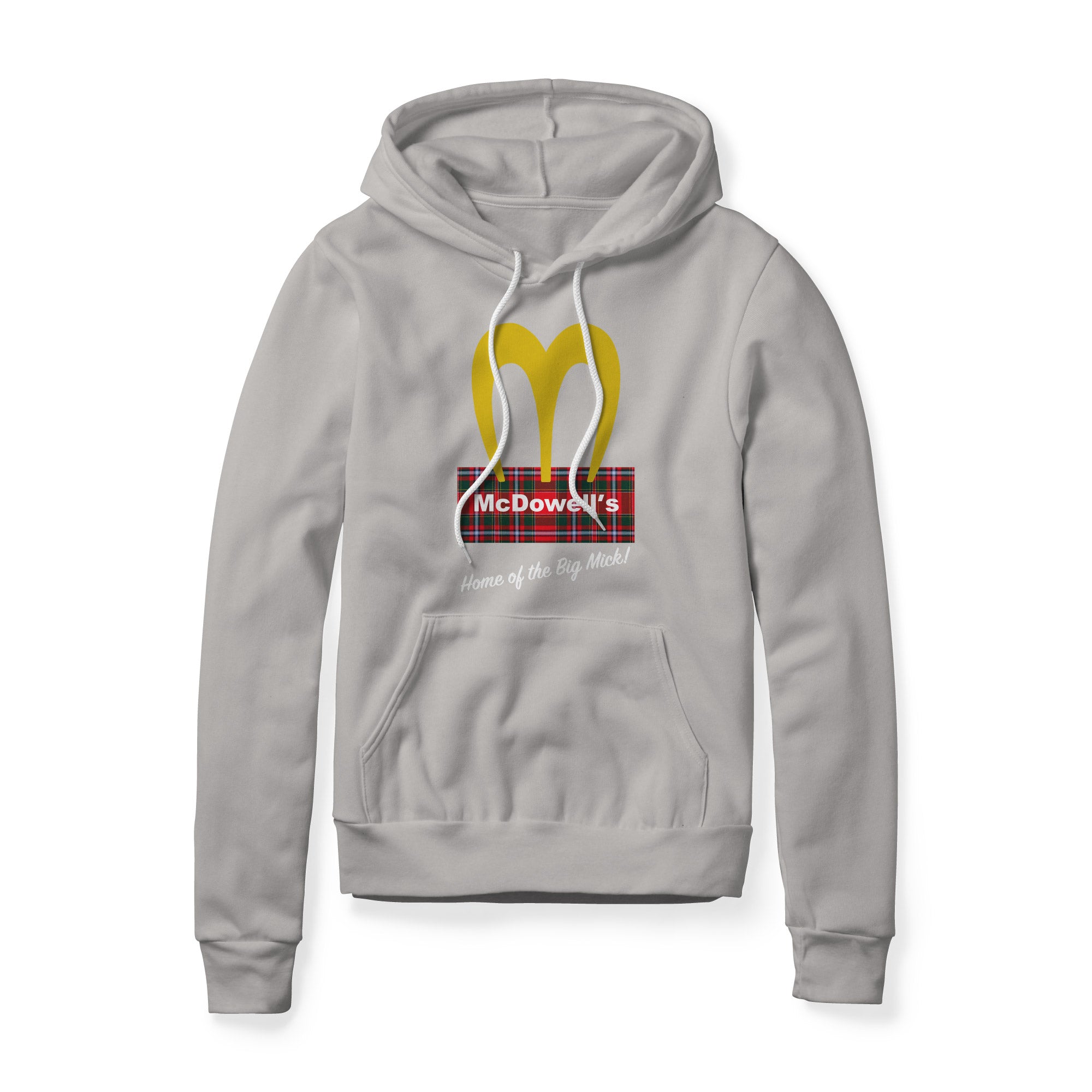 McDowell's Fleece Hoodie - Plaid