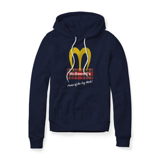 McDowell's Fleece Hoodie - Plaid