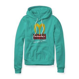 McDowell's Fleece Hoodie - Plaid