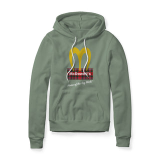 McDowell's Fleece Hoodie - Plaid