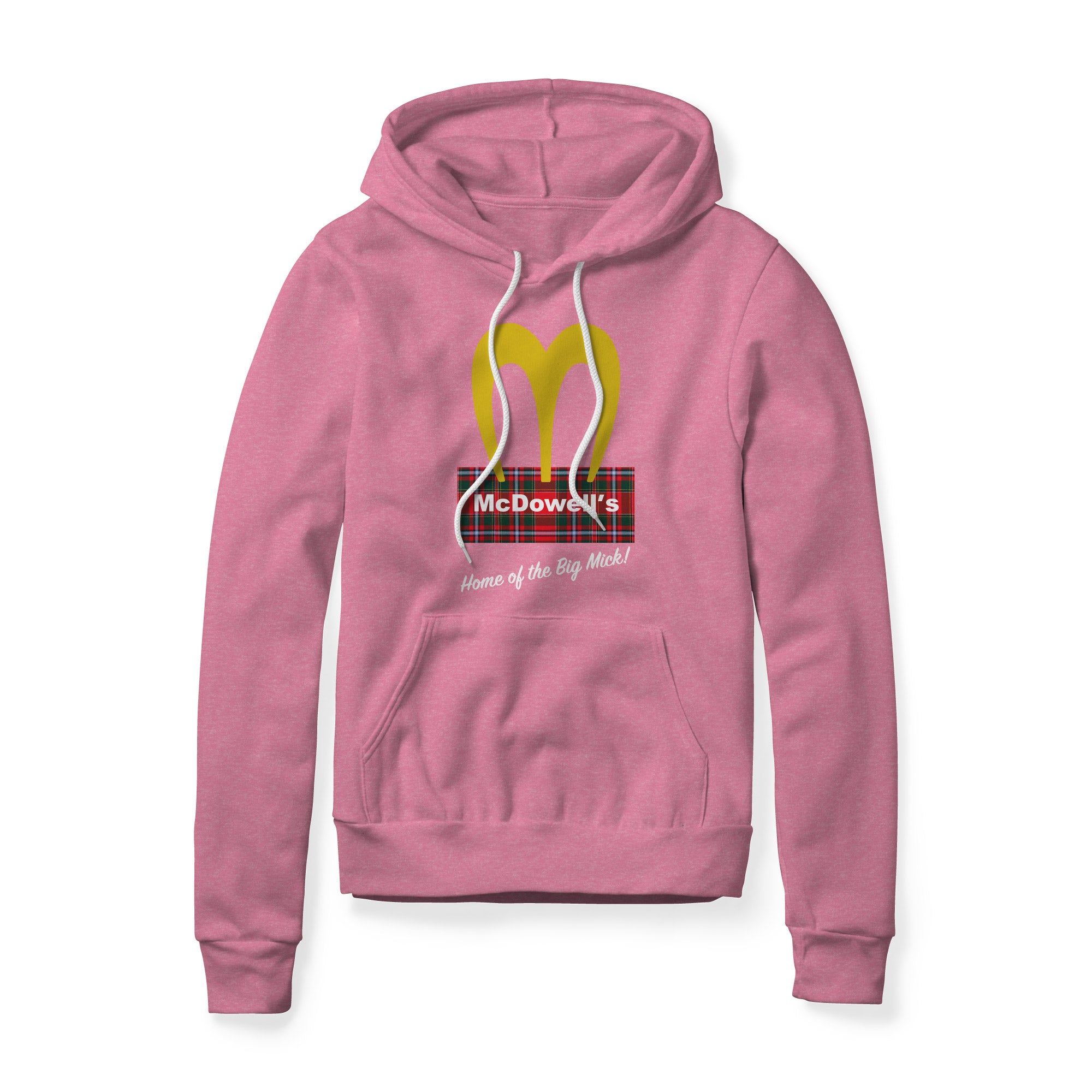 McDowell's Fleece Hoodie - Plaid