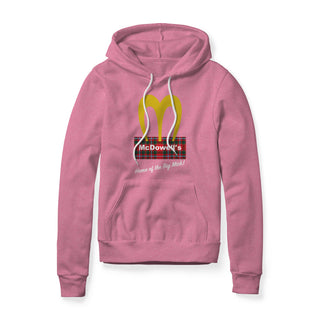 McDowell's Fleece Hoodie - Plaid