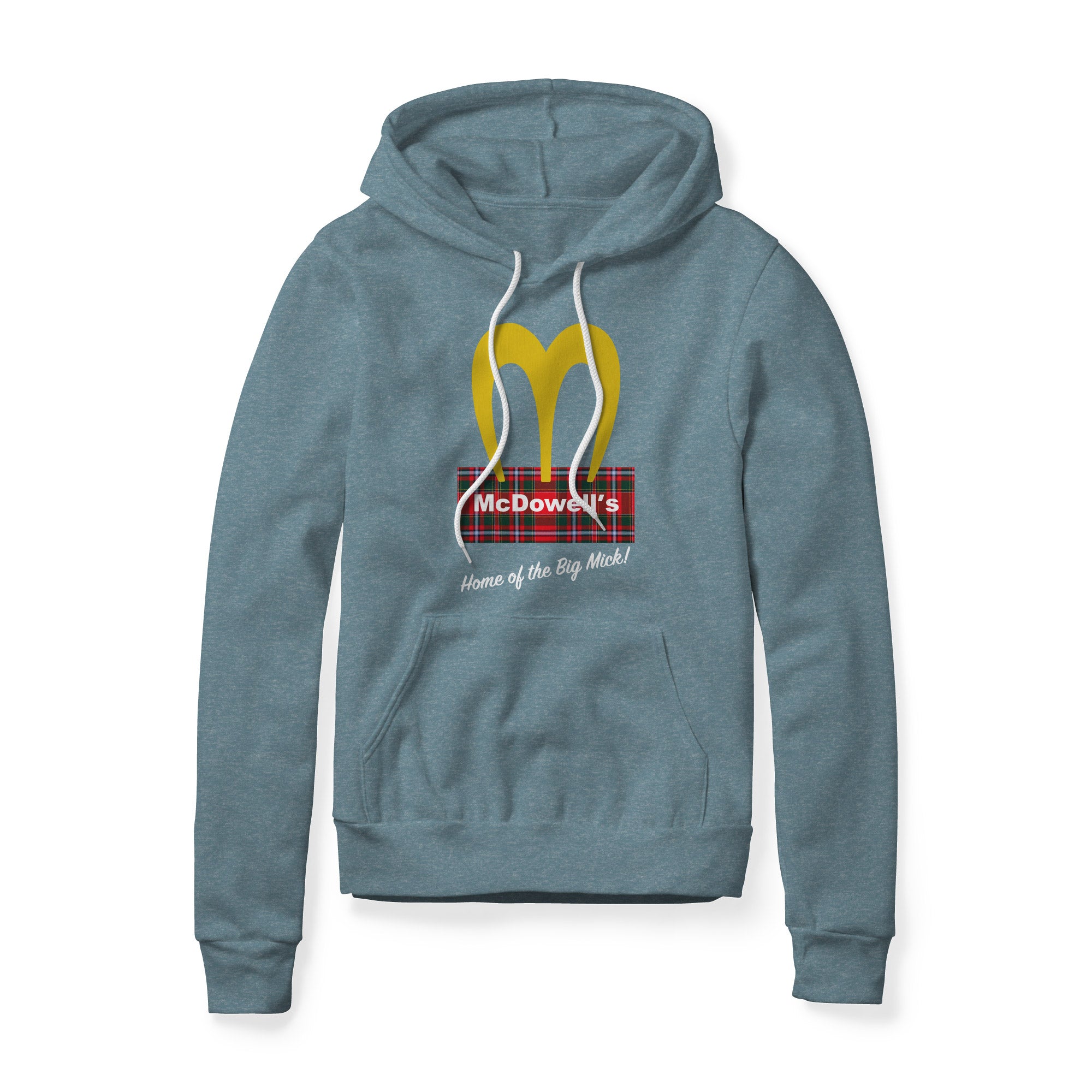 McDowell's Fleece Hoodie - Plaid