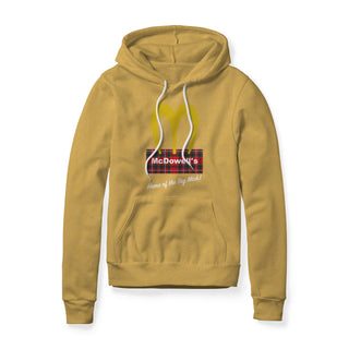 McDowell's Fleece Hoodie - Plaid