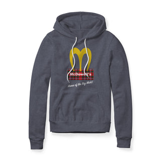 McDowell's Fleece Hoodie - Plaid