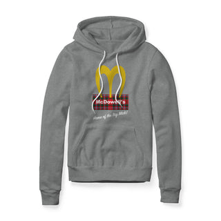 McDowell's Fleece Hoodie - Plaid