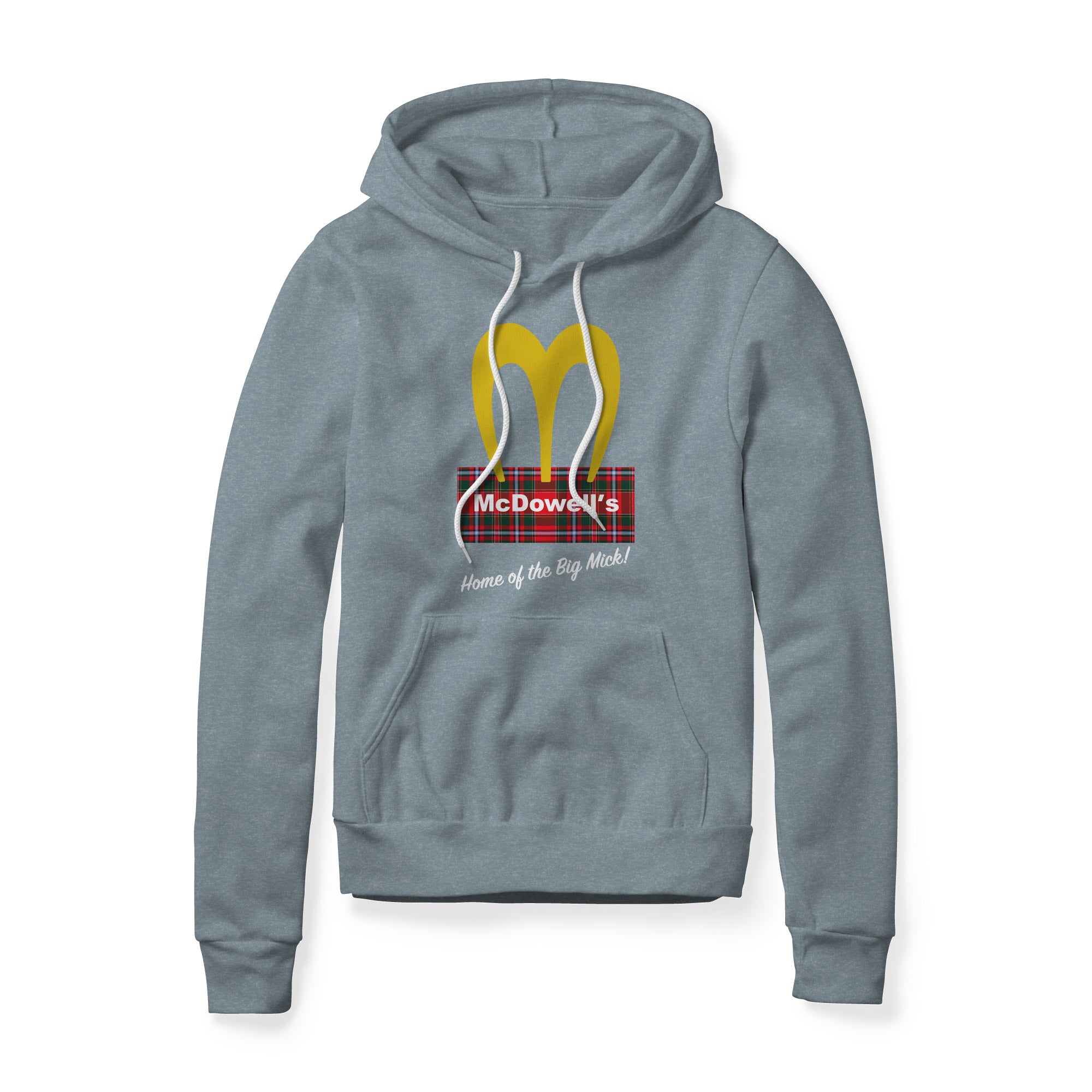 McDowell's Fleece Hoodie - Plaid
