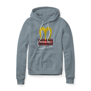 McDowell's Fleece Hoodie - Plaid