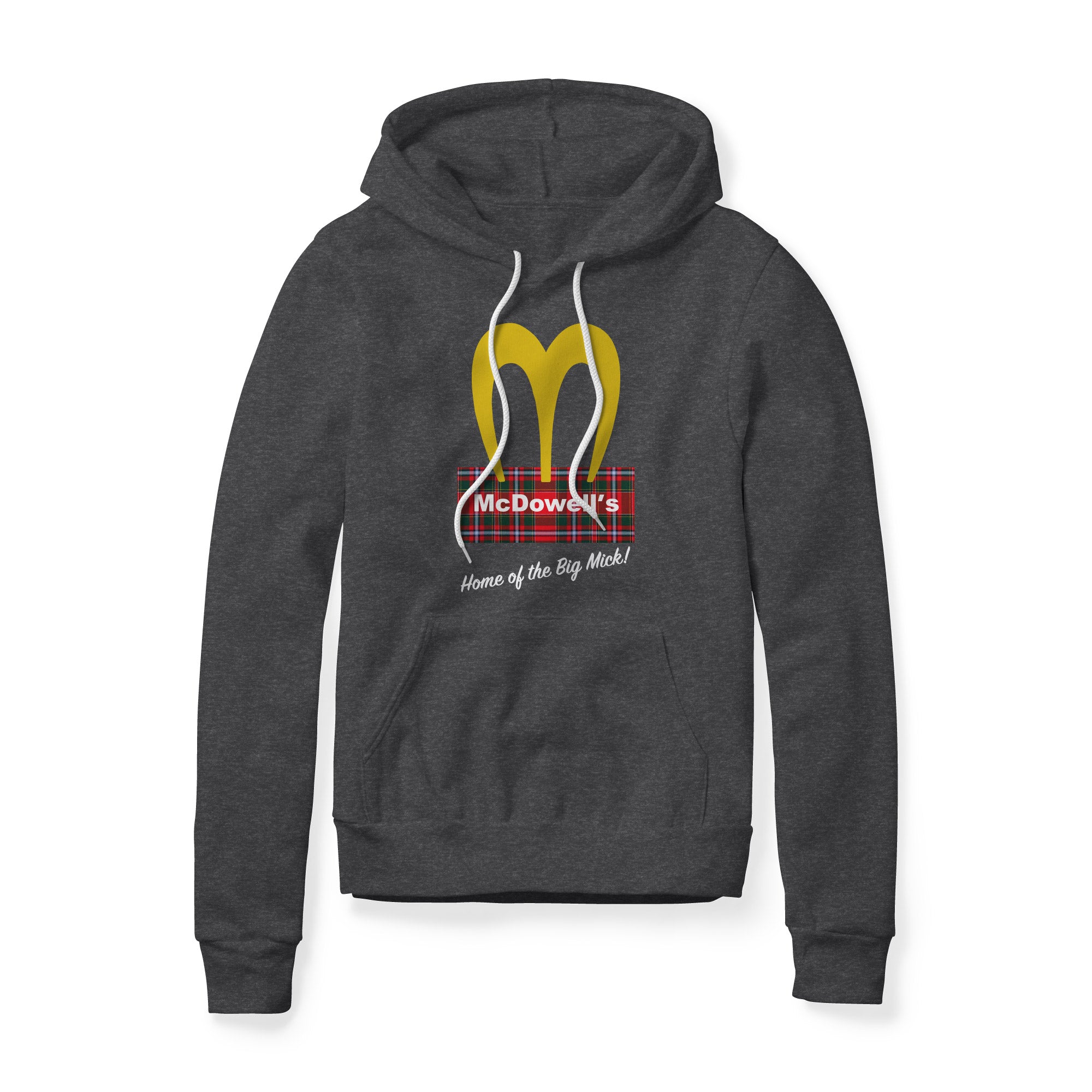 McDowell's Fleece Hoodie - Plaid