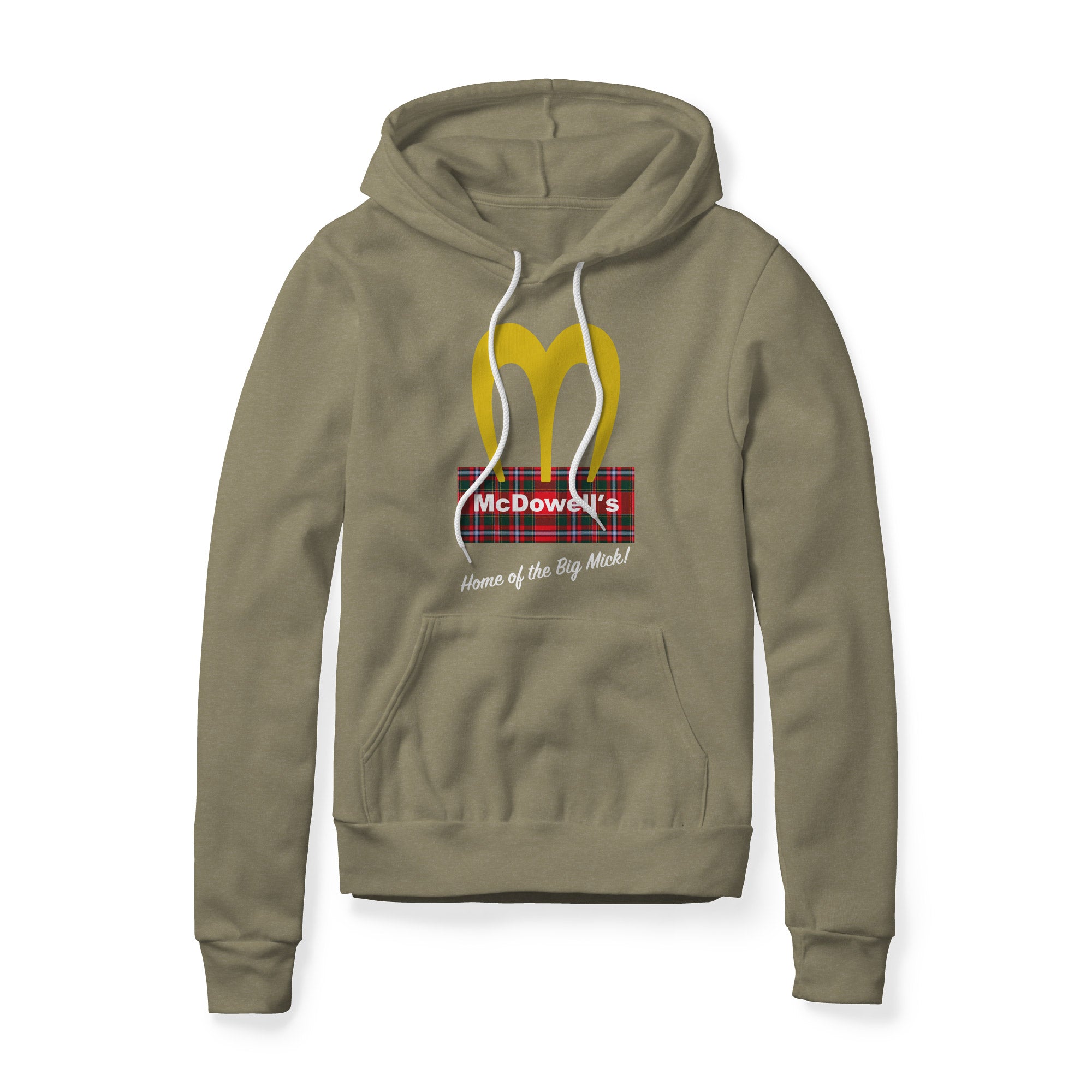 McDowell's Fleece Hoodie - Plaid